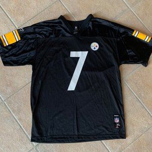 NFL Roethlisberger #7 Pittsburgh Steelers, Sz YXL